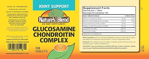 Miniatura 2 de Nature's Blend Complejo Glucosamina/Condroitina 120 Comprimidos