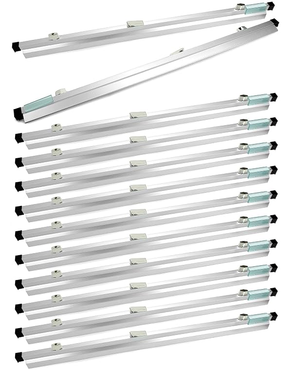 QWORK Blueprint File Hanging Clamps, 12 Pack 30" Blueprint Binding Strips, Large Document Storage and Organization, Architectural Drawing Storage Tool for Poster, Plans & Drawings by QWORK - Image 2