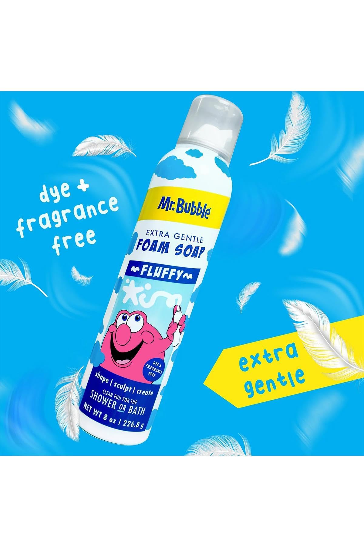 Mr. Bubble Extra Gentle Eğlenceli Banyo Köpük Sabunu 226.8Gr