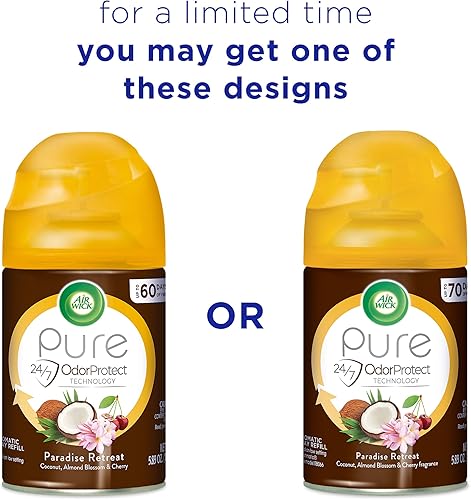 Miniatura 5 de Air Wick Life Scents Freshmatic - Spray automático de recarga, Paradise Retreat, 6.17 onzas, ambientador
