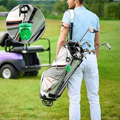 Miniatura 7 de Joyberg Paquete de 8 marcadores de dibujo para pelotas de golf, 4 plantillas de marcadores de pelota de golf y 4 marcadores de bolas de golf de