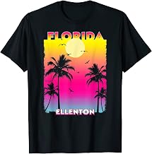 Ellenton Florida Fl summer vintage Sunset Men Women Kids T-Shirt