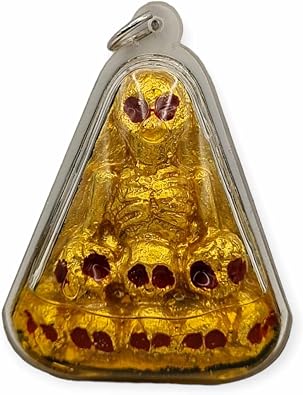 Thai amulet Prai 9 excellence Old Ancient Lanna and Khmer spells in holy Prai hypnotizing oil.