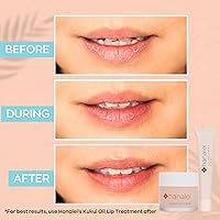 Vista 2 de Bálsamo azucarado para labios Maui con aceite de nuez de Kukui por Hanalei Beauty Company (libre de crueldad) peso neto 0.76 oz