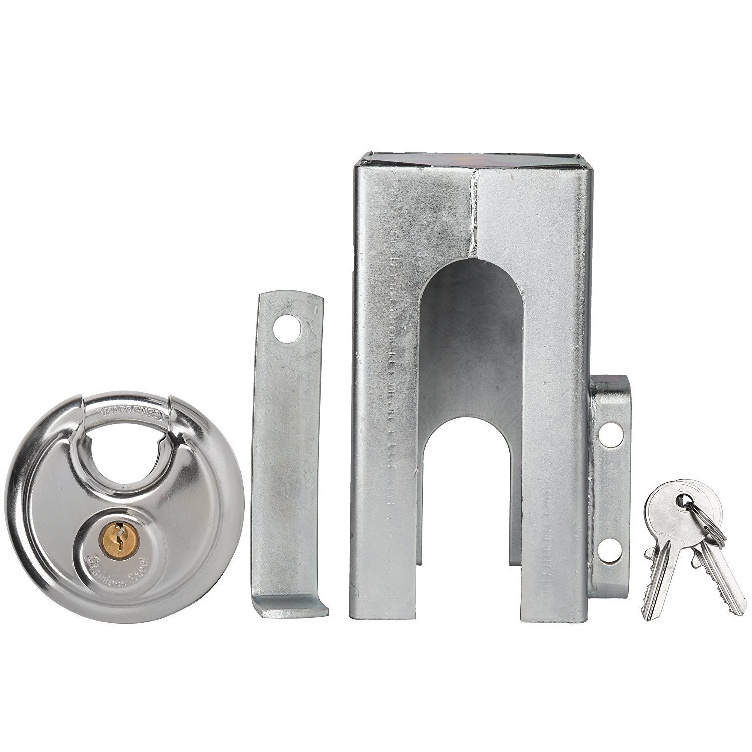 Timtina Kastenschloss Diebstahlsicherung – Komplettes Set, Verzinktes Metallgehäuse, 210x108x127 Mm, Inkl. 2 Schlüssel Timtina Kastenschloss Diebstahlsicherung – Komplettes Set, Verzinktes Metallgehäuse, 210x108x127 Mm, Inkl. 2 Schlüssel