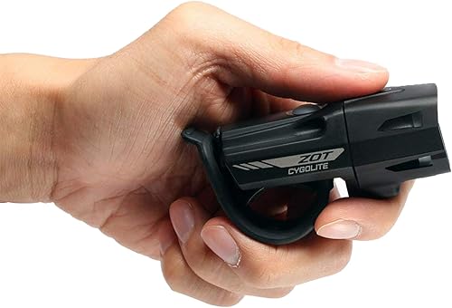 Miniatura 6 de CYGOLITE Zot 250 Lumen Headlight & Dice TL 50 Lumen Tail Light USB Recargable Bicicleta Luz Combo Set, Negro, Rojo, Compacto