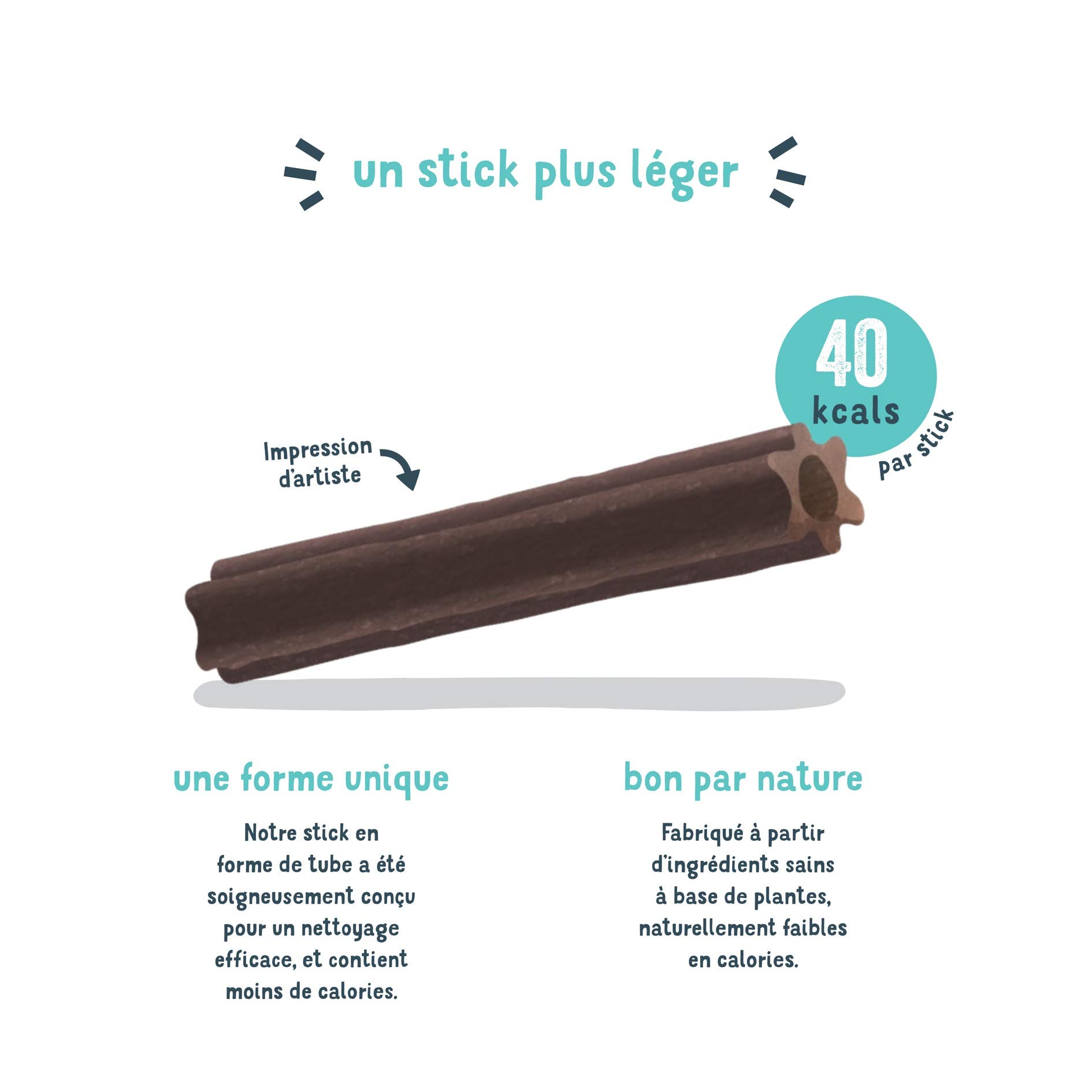 Edgard & Cooper Friandises Dental Stick Petit Chien Naturel 7 Batonnets à Macher Hygiene Dentaire Eucalyptus & Pomme, Un par Jour, Faible en Calorie, Mastication Longue Efficace, haleine fraiche