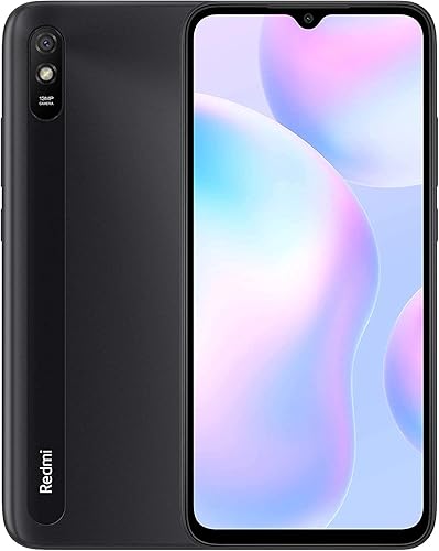 Xiaomi Redmi 9A (64GB+4GB) 4G LTE desbloqueado GSM 6.53" (Tmobile & Global) Dual Sim (gris grafito)