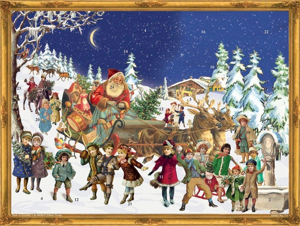 Advent Calendar "The Sleigh"