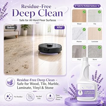 Floor Cleaning Solution Compatible with Eufy : Lavender Scent