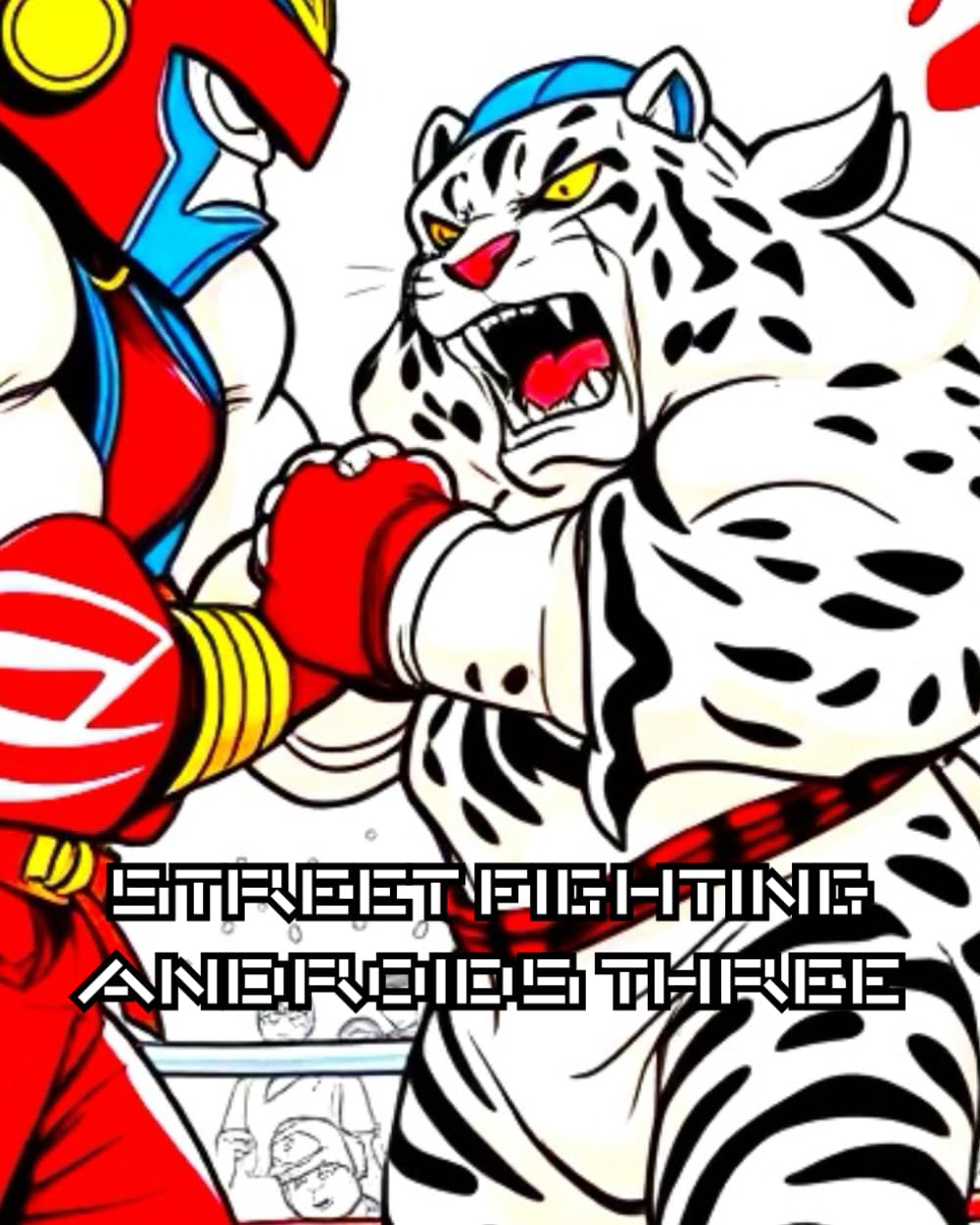 STREET FIGHTING ANDROIDS THREE: Futuristic Street Fighter Sumo Wrestlers combine traditional Japanese sumo with science fiction (Dystopian world where Automatons control everything.)