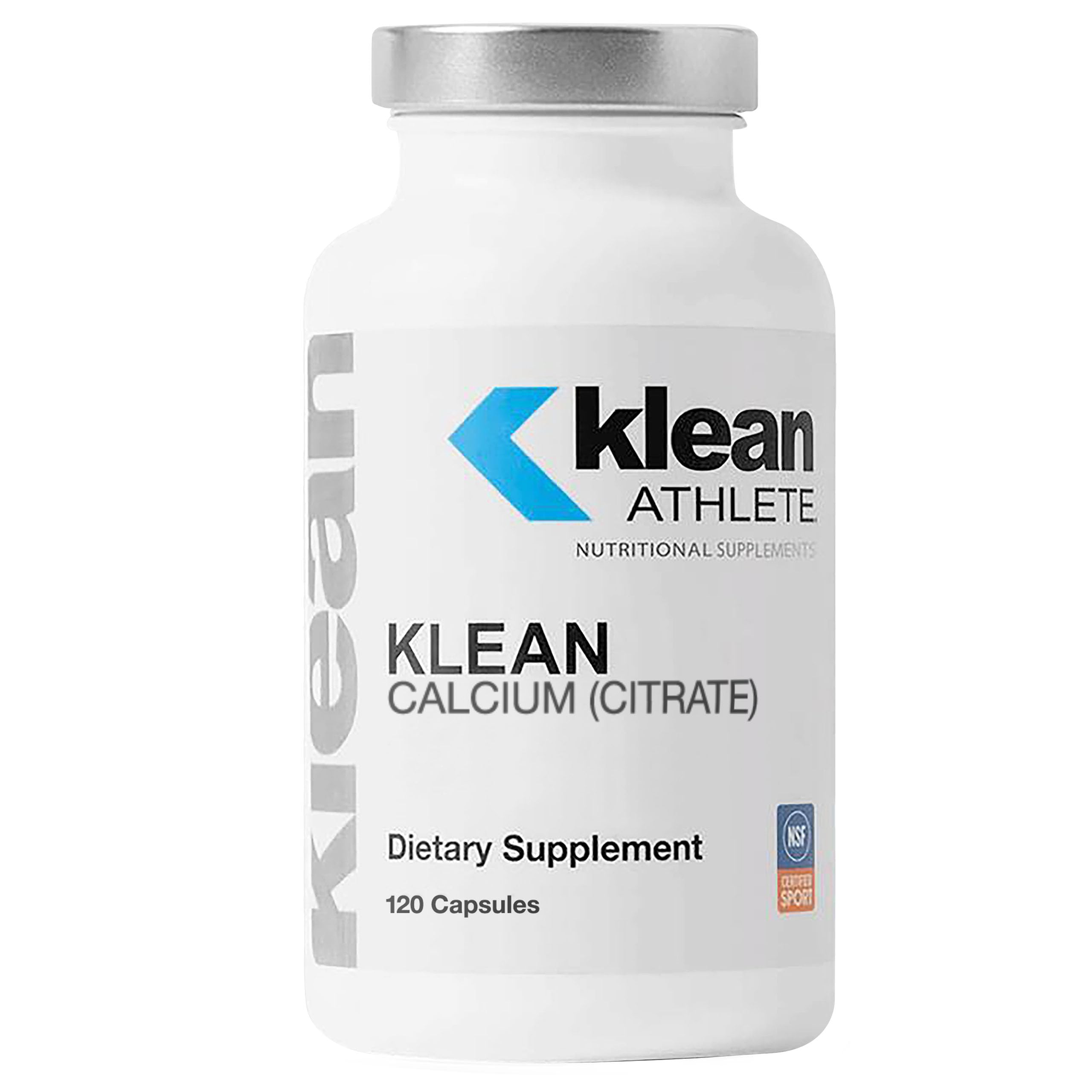 Klean Athlete Klean Calcium Citrate, 120 Capsules
