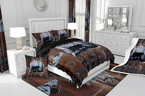 Miniatura 93 de Feelyou Juego de funda de edredón de rosas rosadas, tamaño Queen, juego de ropa de cama para el día de San Valentín, para niños, adolescentes