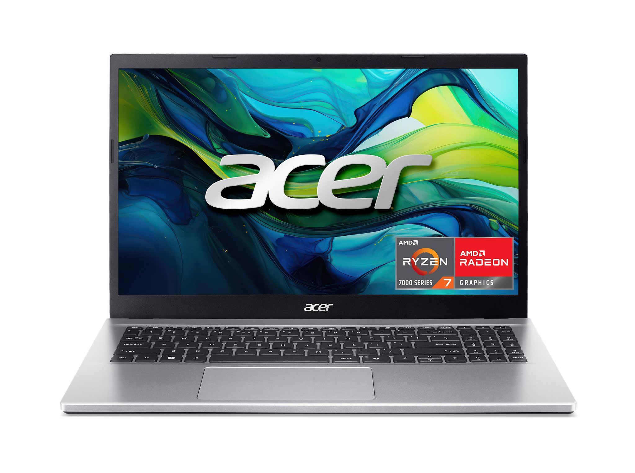 - Acer Aspire Go 15 AI Ready Laptop, 15.6" FHD (1920 x 1080) IPS Display, AMD Ryzen 7 5825U, AMD Radeon Graphics, 16GB DDR4, 512GB PCIe Gen4 SSD, Wi-Fi 6, Windows 11 Home, AG15-42P-R3NB