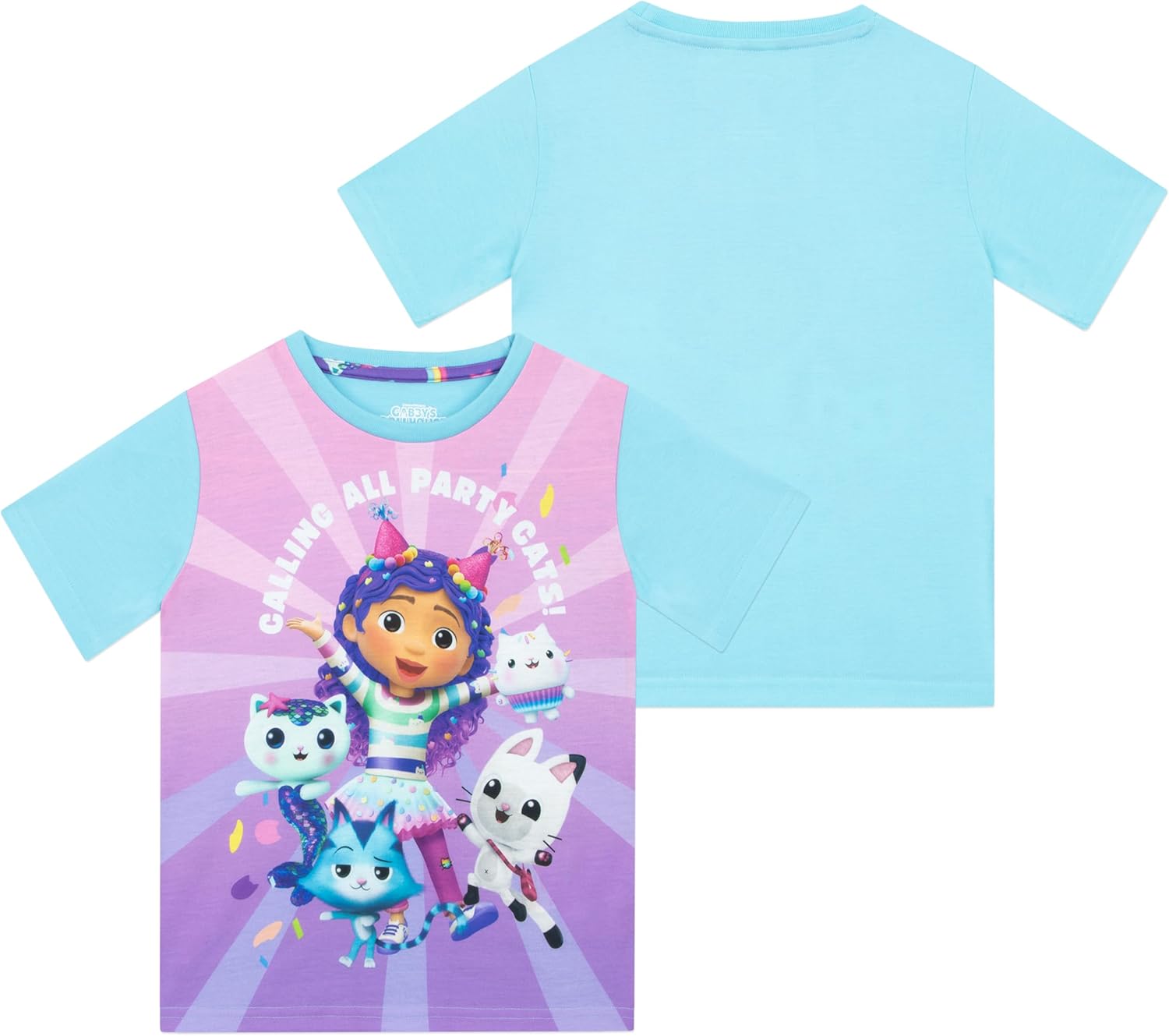 DreamWorks Gabbys Dollhouse Pajamas | Girls Short Pajamas | Gabbys Girls' Pajama Sets - Image 6