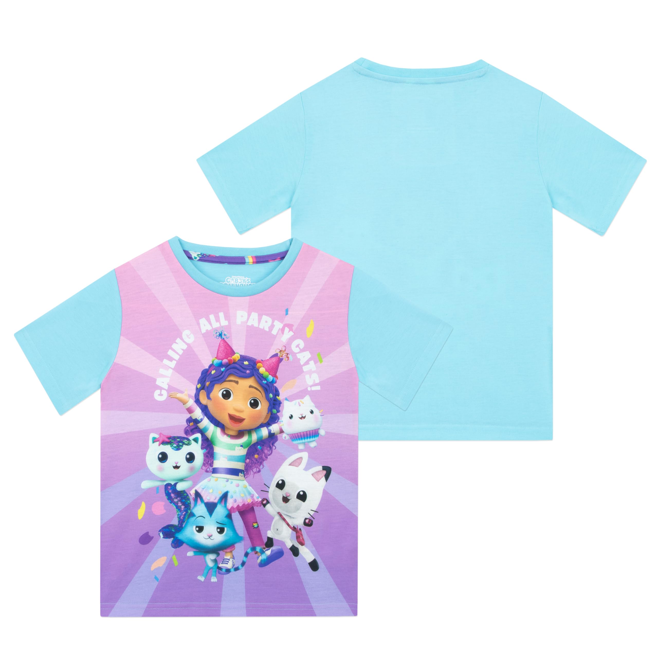DreamWorks Gabbys Dollhouse Pyjama Fille | Gabby Pyjama Court Fille | Pyjama Maison De Poupée Gabby