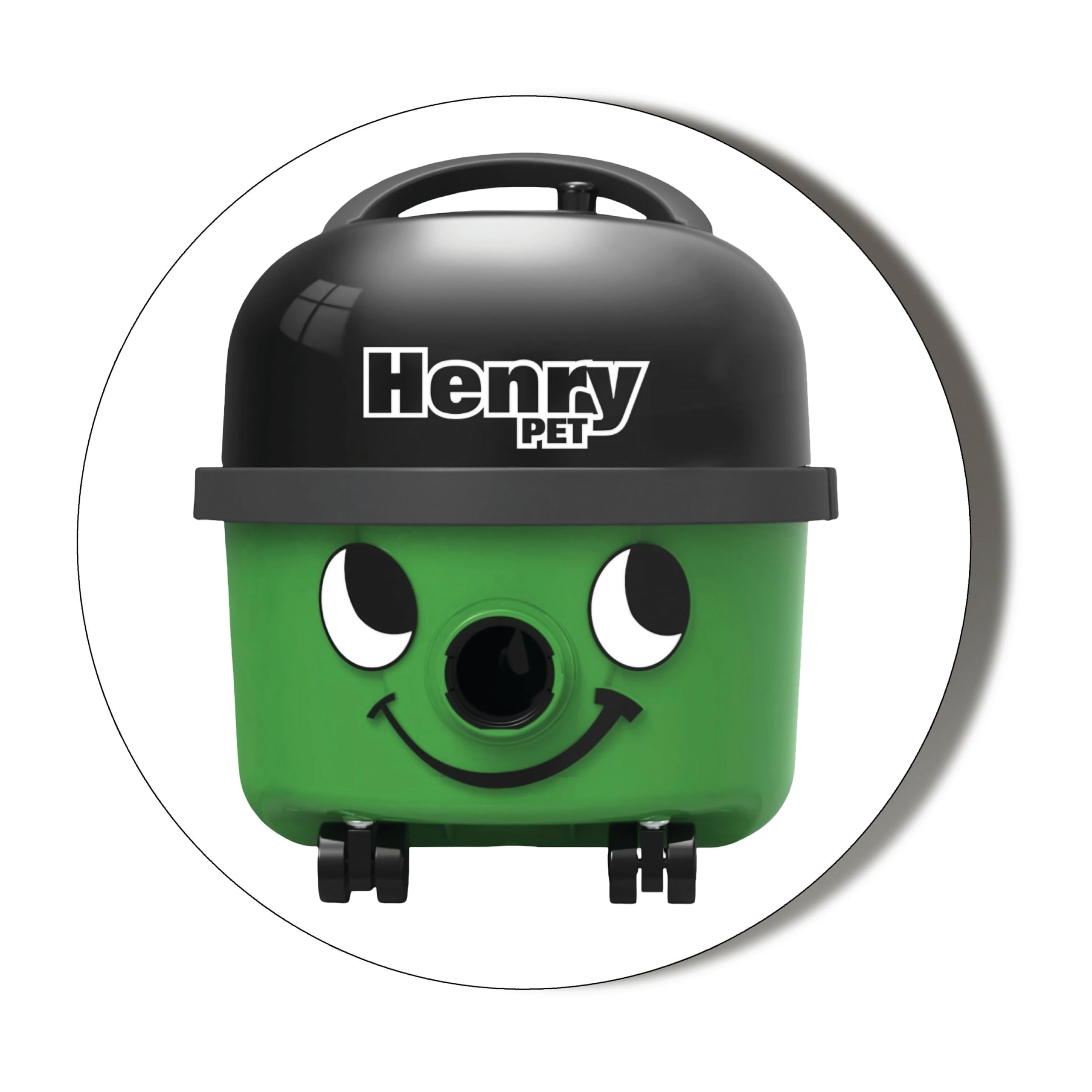 Gift Insanity White Henry Hoover Family Henry Pet - Small 10 X 56Mm Vinyl Stickers