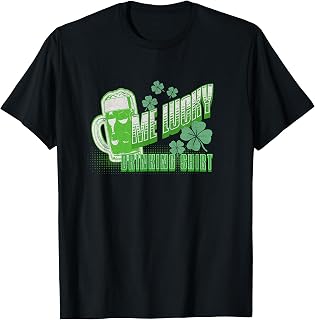 Me Lucky Beer Drinking Tee, Saint Patrick's Day Drinking T-Shirt