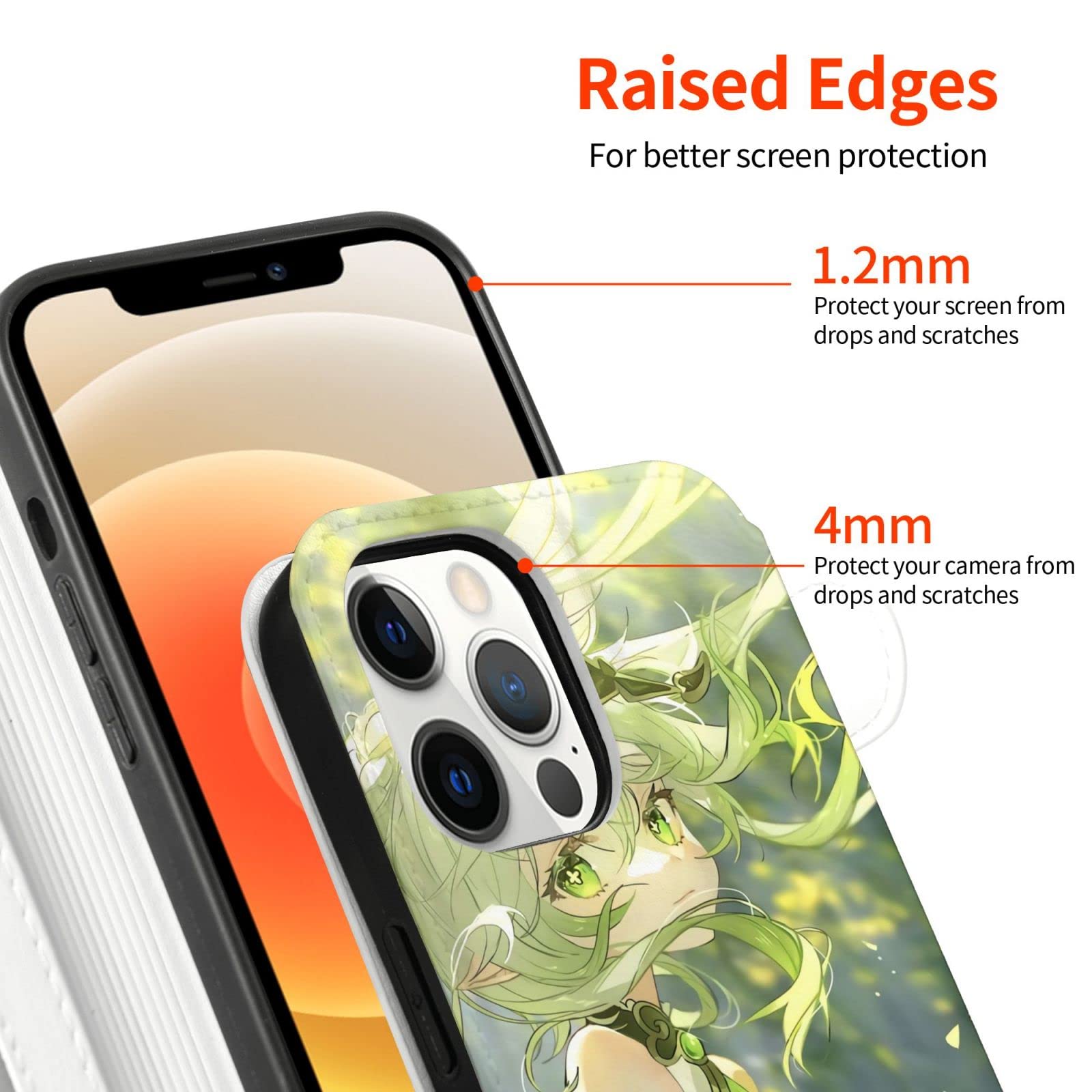 Amazon.co.jp: げんしん 原神 ナヒーダ 草神 iPhone XR ケース 手帳型