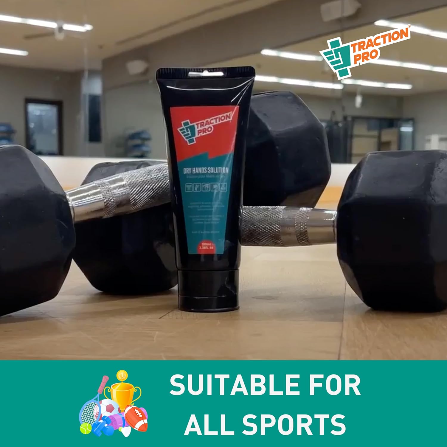 Dry Hands Pole Grip for Pole Dancing 2fl.oz Transparent Pole Dance