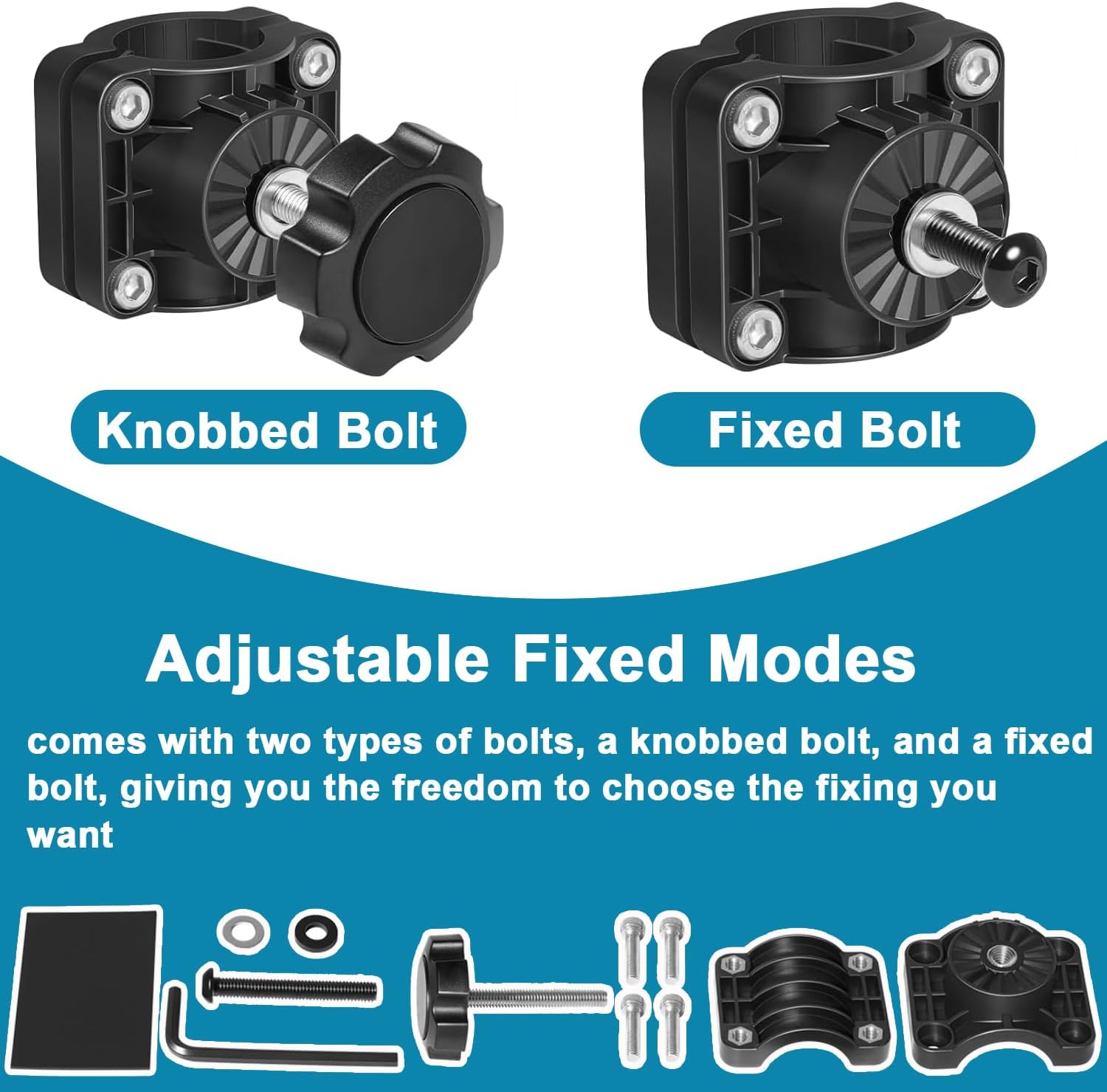 0 Degree Pole Mount Replaces for 010-13228-03 Adjustable Pole Mount Fit for LiveScope Plus LVS34 & LiveScope Plus System