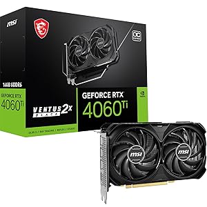 MSI RTX 4060 Ti Ventus 2X OC GPU
