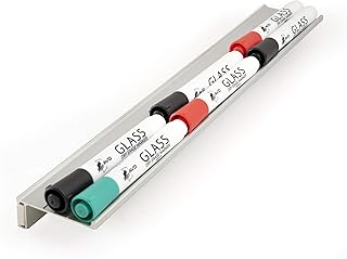 Audio-Visual Direct Magnetic Marker Tray, Silver