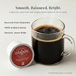 Evergreen Compostable Single Serve Coffee Pods - Dark Roast Bold Blend - 100% Arabica Beans (72 Count)
