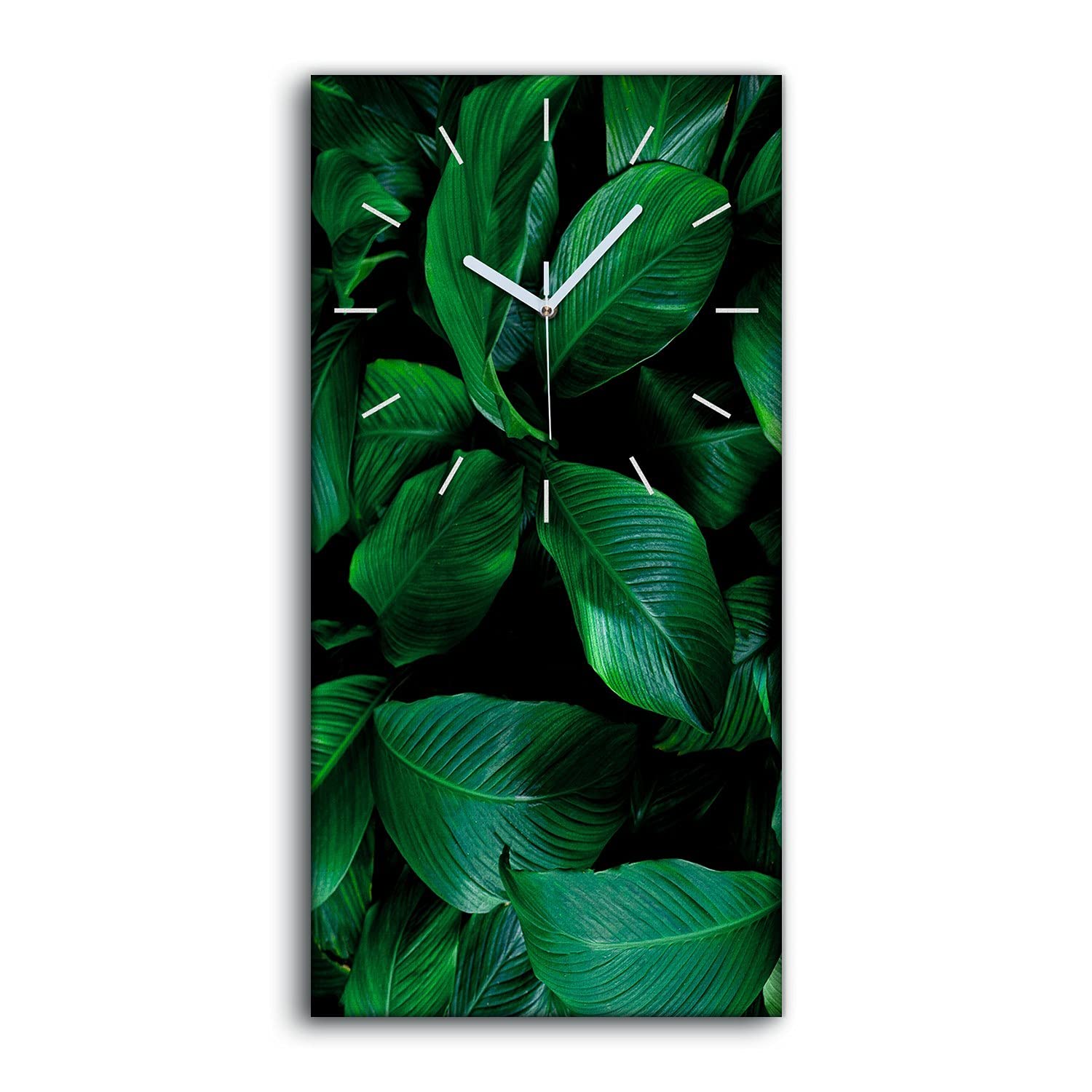 Horloge sur Toile Salon Chambre Décoration Image Moderne 30x60cm