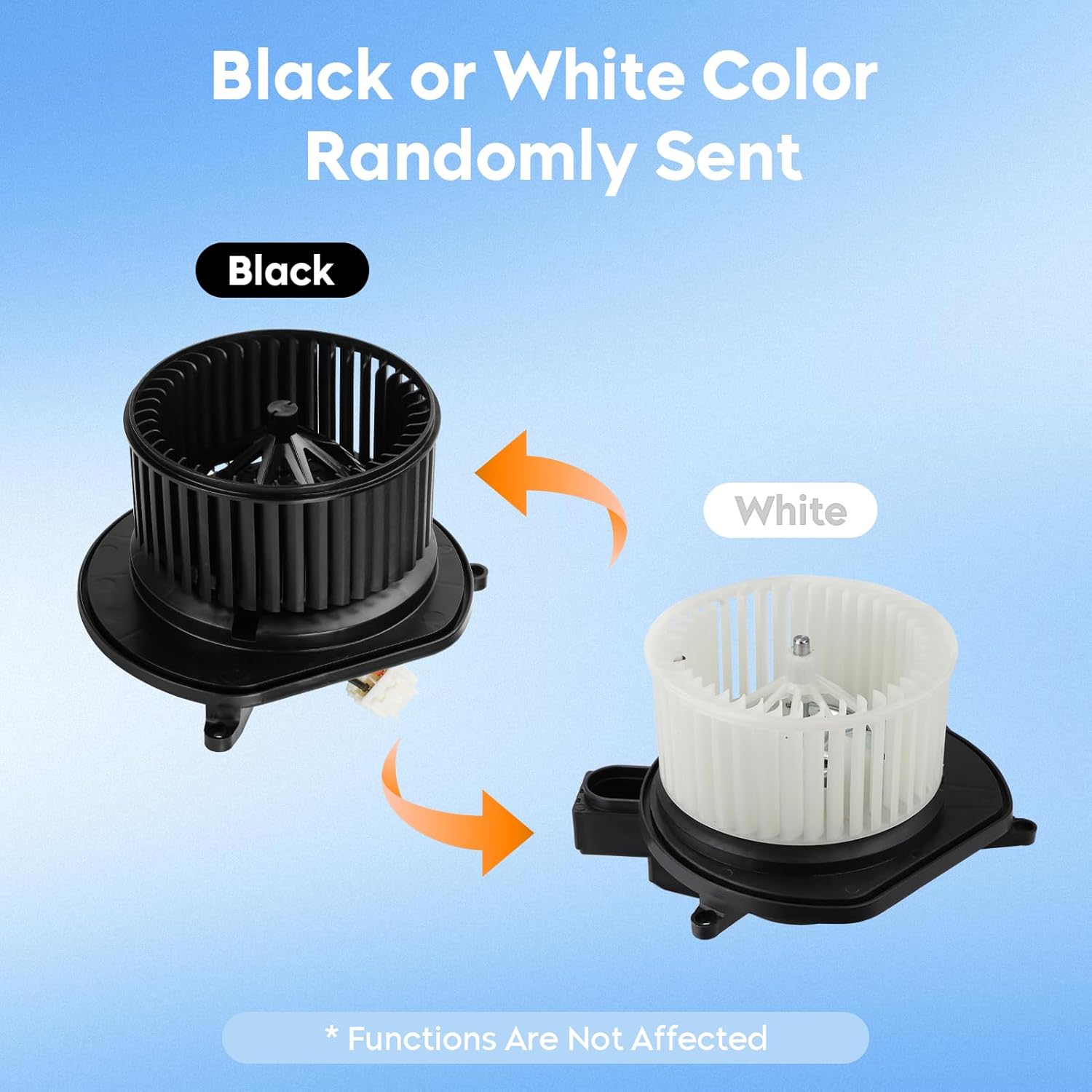 HVAC Heater Blower Motor Fan Fit for 2007-2011 Dodge Nitro, 2008-2012 Jeep Liberty, Replaces for 700255 75860 75770, Air Automotive Replacement