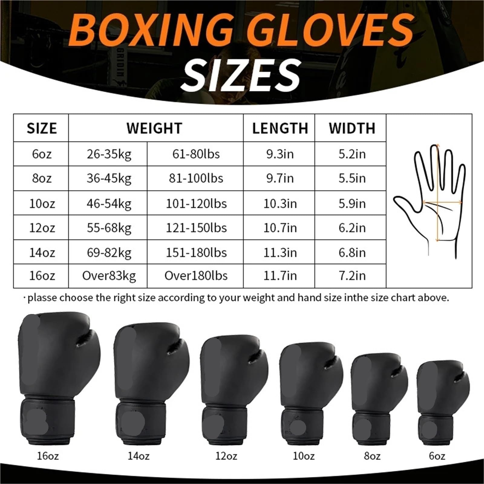 Guantoni da boxe professionali for adulti, 8/10/12/14/16 once, for Sanda, Muay Thai, combattimento, for uomini e donne, for allenamento con sacco di sabbia, libero, MMA guantoni da boxe