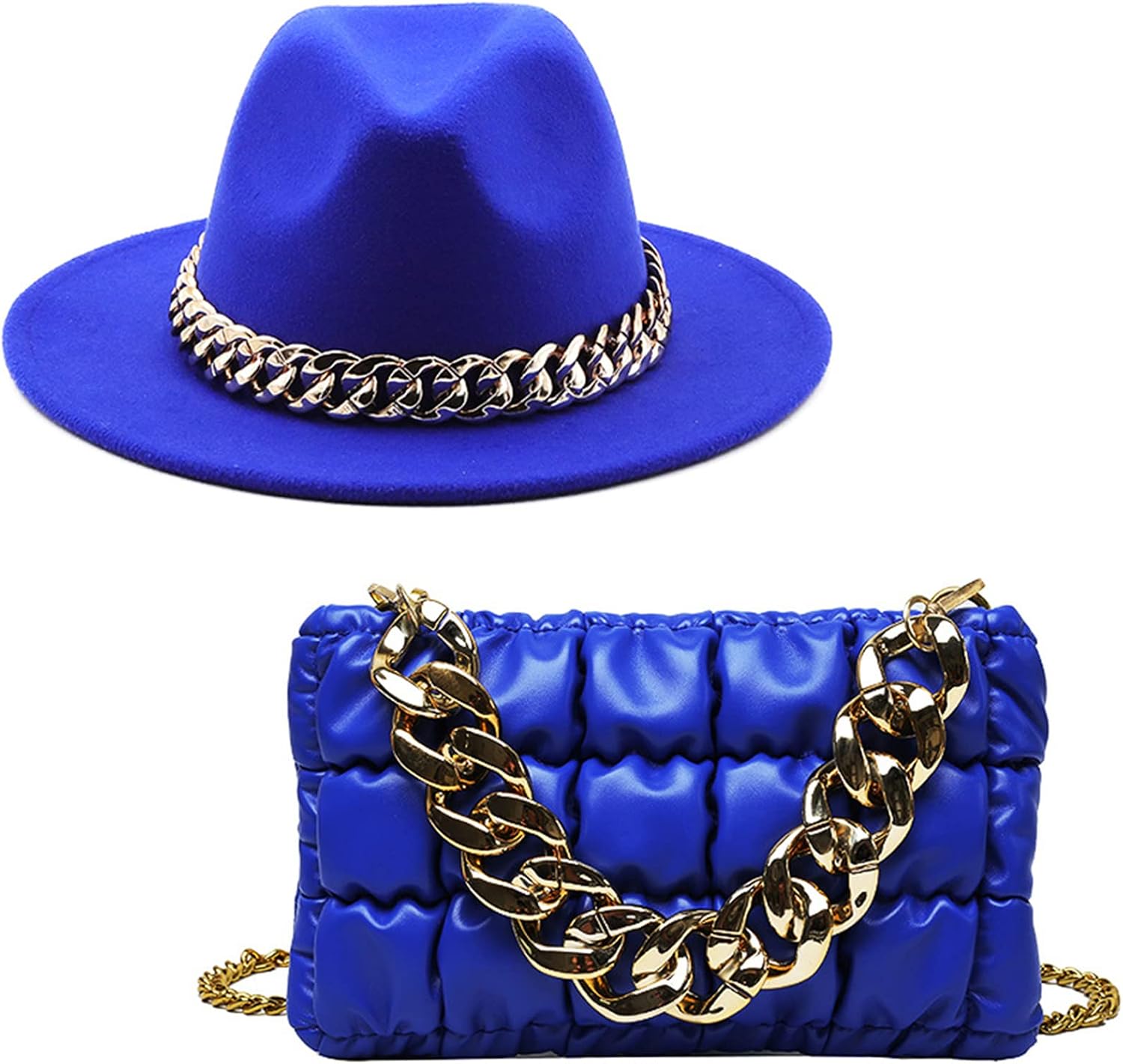 Cowboy Hat Modern Handbag for Stage-Performance Folk Photo Studio Props Folk Western Cowboy Multicolored Fedora