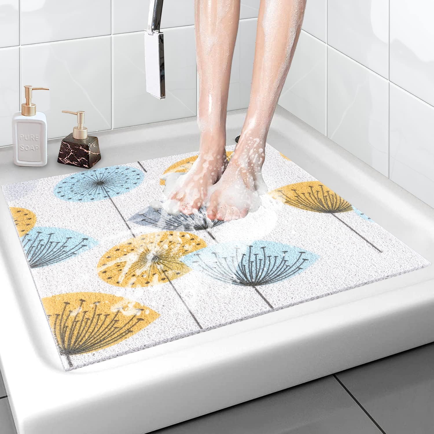 Tapis De Selle Universel - Dos Nu Antidérapant - Marron - Neuf