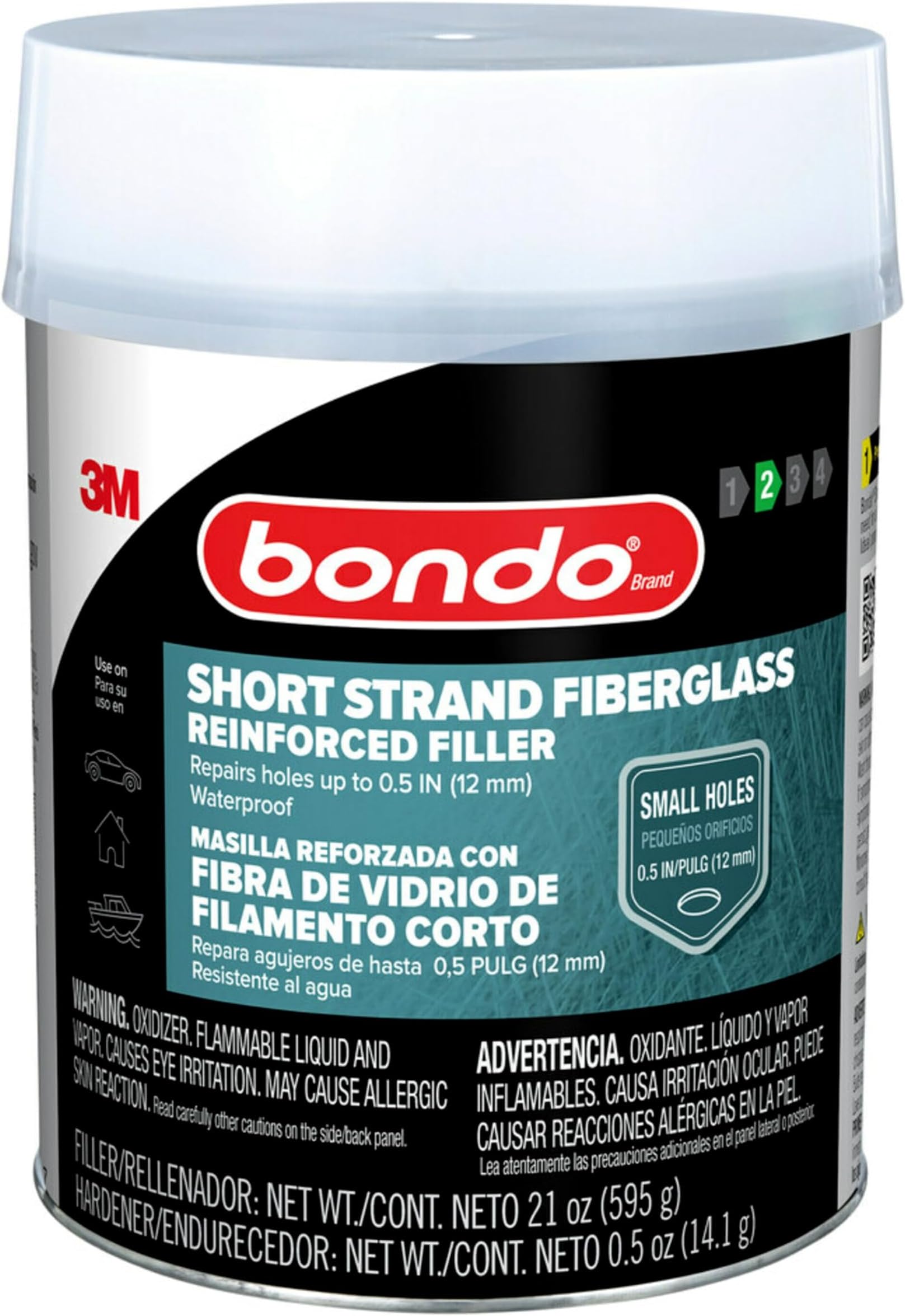 Bondo 00277 Glass Reinforced Filler - 1.37 lb.