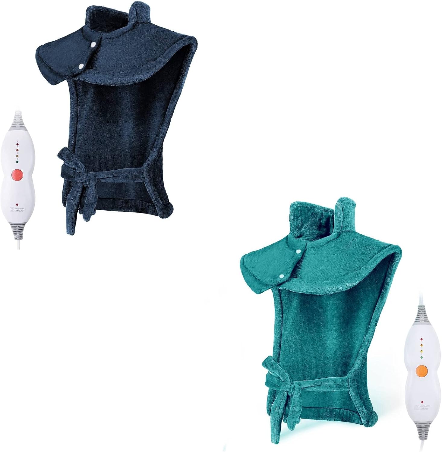 Wearable Electric Heating Pad for Neck, Back, and Shoulder 4 Heat