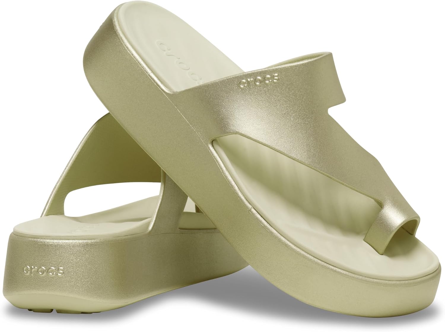 Crocs Women's Getaway Toe Loop Platform Sandals