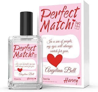 Personalized Perfume Gift for Women, Customized Valentines Day Gifts for Her, Pheromones Perfumes for Girlfriend, Wife, Mother, Family, and Best Friends