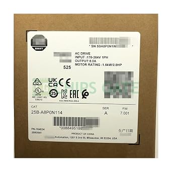 25B-A8P0N114 New Factory Sealed 525 1.5kW 25B-A8P0N114 1 PCS