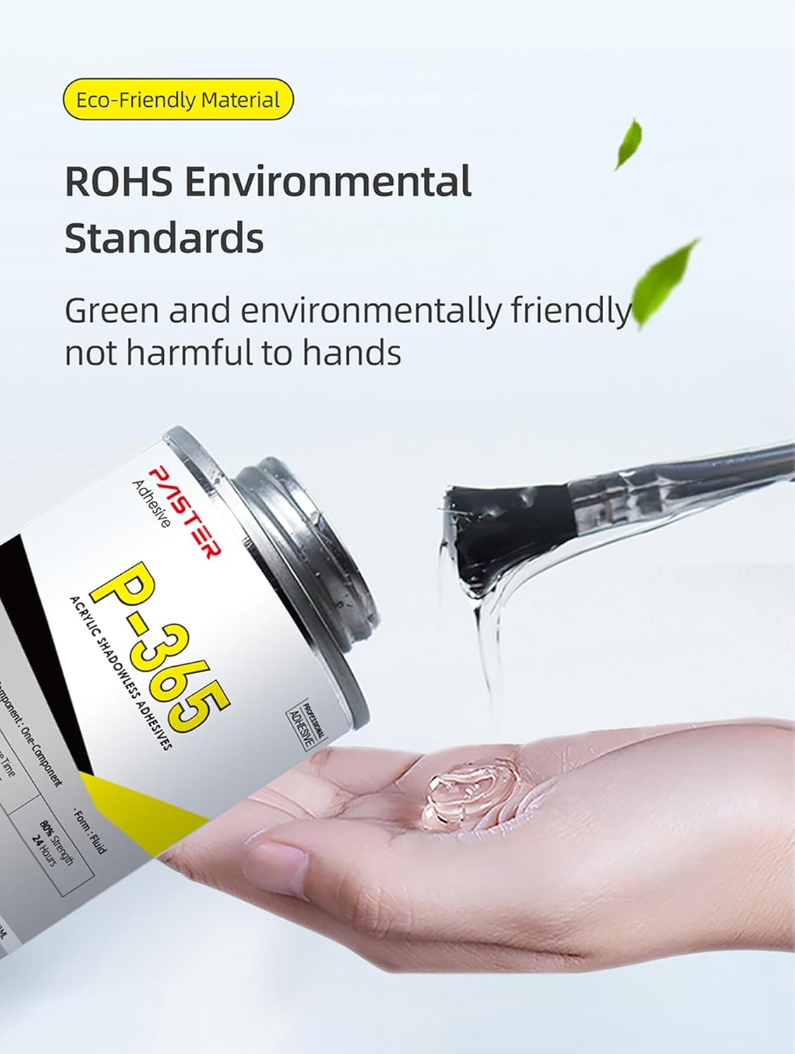 US Stock P-365 Acrylic Shadowless Adhesive Glue for Panel Adhesion, 473ml Acrylic Adhesives Special Adhesive Transparent Glue (24)