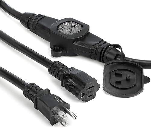 Hosa PDX-250 - Cable de distribución de energía, 50 pies