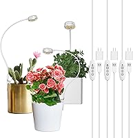 Vista 8 de SANSI Luces de Cultivo para Plantas de Interior, Luces de Plantas LED con Pinza para Cultivo en Interiores, Espectro Completo, Lámpara de Plantas