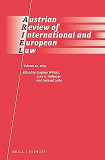 Austrian Review of International and European Law, Volume 20 (2015) (Austrian Review of International and European Law, 20)