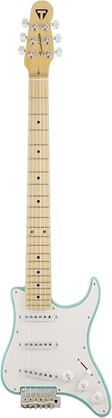 Amazon _ TRAVELER GUITAR トラベラーギター Travelcaster Deluxe トラベルキャスター_Surf Green サーフ・グリーン _ 楽器・音響機器 _ 楽器・音響機器