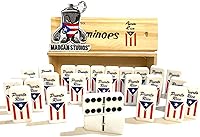 Vista 3 de Dominó de Puerto Rico, edición limitada, juego de dominó clásico puertorriqueño, edición Mad Can, estilo original de Broricua