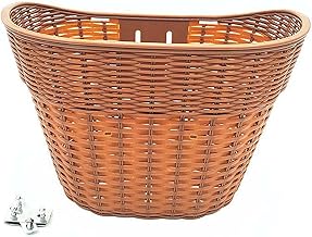 LOVIVER Bike Basket Handlebar Basket Storage Baskets Detachable Cycling Basket Waterproof Front Basket for Women and Men