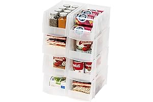 IRIS USA Stackable Plastic Storage Bins: The Ultimate Decluttering Solution