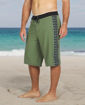 Maui Rippers Very Long 4 Way Stretch Boardshorts 24 Inch Outseam