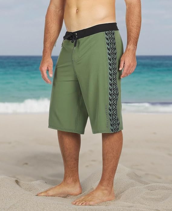 Maui Rippers Very Long 4 Way Stretch Boardshorts 24 Inch Outseam
