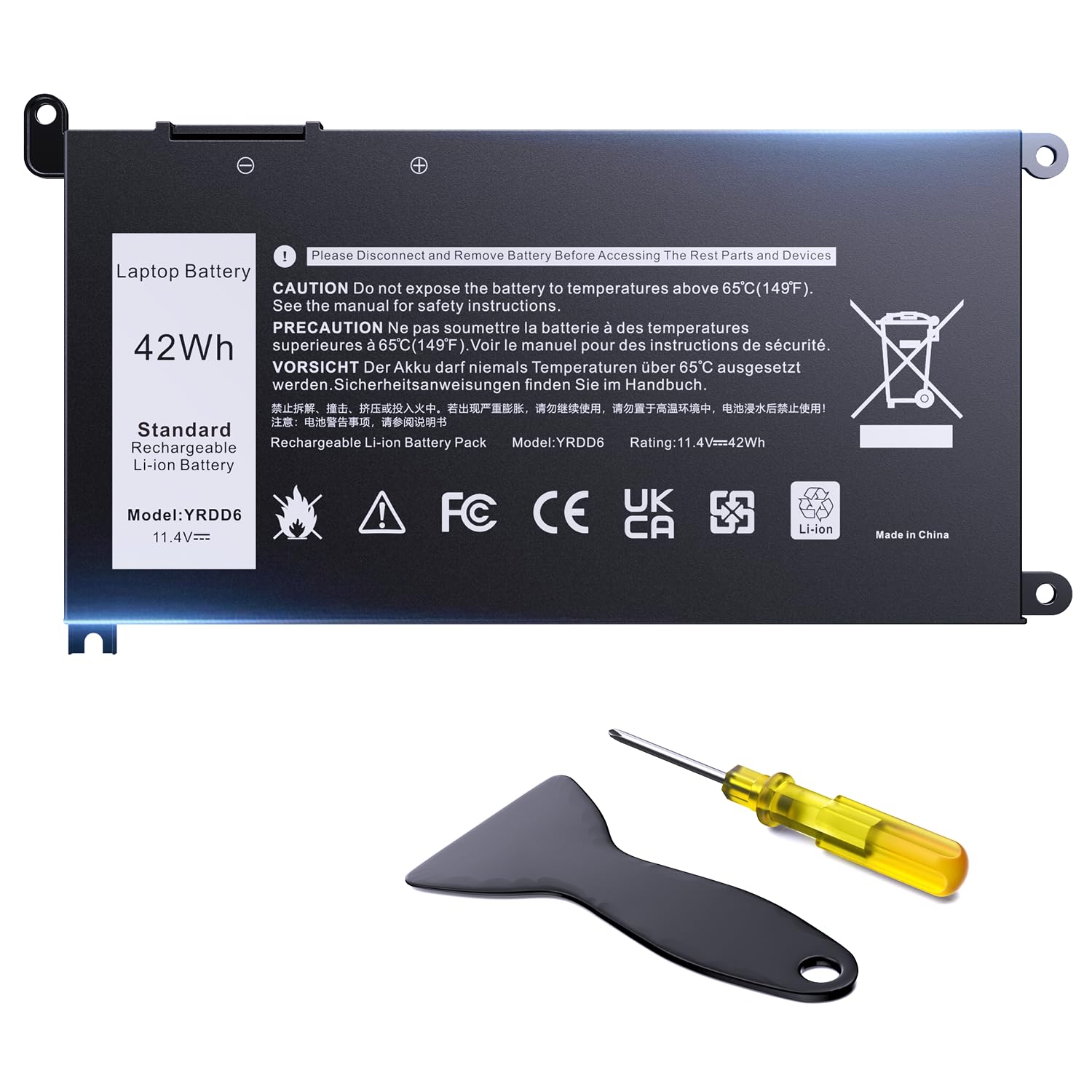 Landalanya - Ventilador de refrigeración de CPU para Dell Inspiron 3533 3583 3593 3585 5593 5594