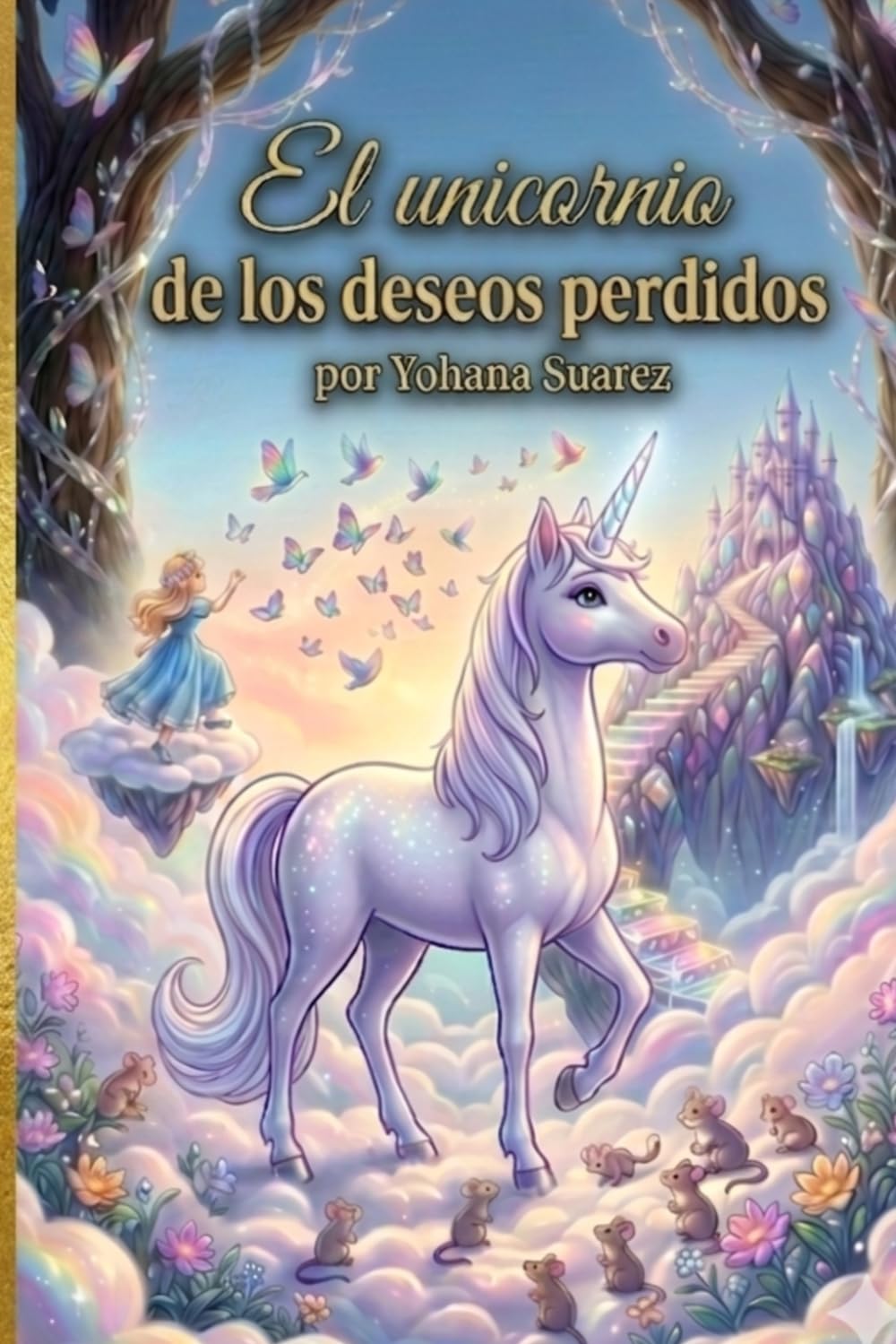 El Unicornio de los Deseos Perdidos: La mágica aventura de la princesa Alina en el Bosque de los Secretos. Una historia de valentía, amistad y sueños cumplidos (Spanish Edition)